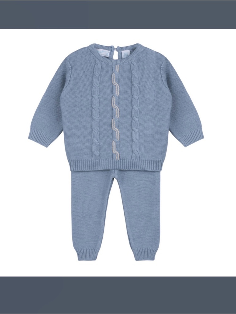 Feltman Brothers Boys Vertical Cable Knit Set Brand New sz 24M